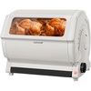 image:imageNutriChef Horizontal Rotating Shawarma Oven  Rotisserie Shawarma amp Kebab Machine  Includes Large 224 Quart Capacity 3Hour Timer amp 6 Kebab Skewers  Ideal for ChickenTurkey amp Lamb  White