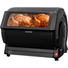 image:imageNutriChef Horizontal Rotating Shawarma Oven  Rotisserie Shawarma amp Kebab Machine  Includes Large 224 Quart Capacity 3Hour Timer amp 6 Kebab Skewers  Ideal for ChickenTurkey amp Lamb  Black