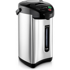 image:imageNutriChef 52 Qt Hot Water Dispenser with 5 Temperature Settings  Digital water boiler with 3 dispensing options stainless steel interior safety lock and quick heating53 Quarts