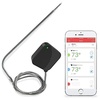 image:imageNutriChef Smart Bluetooth BBQ Grill Thermometer  V2 Upgraded Stainless Probe  Wireless Remote Alert iOS Android Phone WiFi App  Safe to Leave in Oven Outdoor Barbecue or Meat Smoker  NutriChef