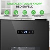image:imageNutrichef 12 Bottle Slim Wine Fridge  Great for Both Red amp White Wines  Adjustable Temperature 41F to 64F  Ultra Quiet  Mini Wine Cooler For Home amp Office  Free Standing 18x13x20 IN  Black
