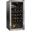 image:imageNutrichef 28 Bottle Wine Fridge  Dual Zone Wine Chiller Adjustable Temperature 41F to 64F Ultra Quiet Operation Free Standing Wine Cooler For Home amp Office 33 x 11 x 26 IN Black