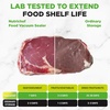 image:imageNutriChef Food Vacuum Sealer Machine Stainless Steel amp ABS Body Automatic Sealing System for Dry and Moist Foods LED Touch Controls Includes Bags Hose amp Roll Cutter 110W Suction Power 14x6Silver