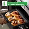 image:image10Piece Nonstick Bakeware Set  PFOA PFOS PTFE Free Food Grade Safe Carbon Steel Baking Tray Set  Oven Safe Up to 446F Pizza Loaf Muffin RoundSquare Pans Cookie Sheet Etc  NutriChef NCBS10SOnyx
