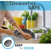 image:imageNutriChef 8 Small Fry Pan  PFOAPFOS Free Stainless Steel StainResistant Frying Pan Kitchen Cookware wDurable Ceramic NonStick Coating Silicone Wrap Handles  Works wModel NCSSS12
