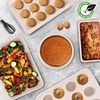 image:imageNutriChef Non Stick Baking Pans Set 6Piece Bakeware Set  Includes muffin pan loaf pan cake pan cookie sheet amp baking trays with ceramic coating oven safe to 446F6 Piece