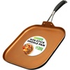 Square flat griddle pan