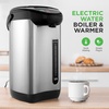 image:imageNutriChef 13L Hot Water Dispenser  Electric Water Boiler Stainless Steel  13L beverage dispenser with keep warm function nondrip tap safety lock lid amp foodgrade stainless steel interior34 Quarts