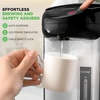 image:imageNutriChef 13L Hot Water Dispenser  Electric Water Boiler Stainless Steel  13L beverage dispenser with keep warm function nondrip tap safety lock lid amp foodgrade stainless steel interior53 Quarts
