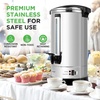 image:imageNutriChef 13L Hot Water Dispenser  Electric Water Boiler Stainless Steel  13L beverage dispenser with keep warm function nondrip tap safety lock lid amp foodgrade stainless steel interior201 Quarts