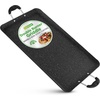 image:imageNutriChef Double Burner Griddle  Flat Top Griddle for Stove Top  Nonstick marblecoated griddle pan with extralarge easy to clean cooking surface perfect for pancakes and tortillasBlack