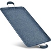 image:imageNutriChef Double Burner Griddle  Flat Top Griddle for Stove Top  Nonstick marblecoated griddle pan with extralarge easy to clean cooking surface perfect for pancakes and tortillasBlue