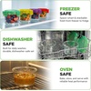 image:imageNutriChef 12 Piece Glass Food Storage Container  448 oz Round Airtight Stackable Containers with Locking Lids for Snacks Fruits and Meal Prep  Oven amp Freezer Safe