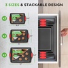 image:imageNutriChef 42Piece Nonstick Bakeware Set  Carbon Steel Baking Pans Set with Oven Mitts Muffin Trays Cookie Sheets Loaf Pan amp Accessories for Cakes Pizza amp Bread6 Pack sorted sizes