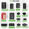 image:imageNutriChef 42Piece Nonstick Bakeware Set  Carbon Steel Baking Pans Set with Oven Mitts Muffin Trays Cookie Sheets Loaf Pan amp Accessories for Cakes Pizza amp Bread42Piece Set 2026 edition