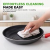 image:imageNutriChef 42Piece Nonstick Bakeware Set  Carbon Steel Baking Pans Set with Oven Mitts Muffin Trays Cookie Sheets Loaf Pan amp Accessories for Cakes Pizza amp Bread21Piece Set