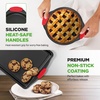 image:imageNutriChef 42Piece Nonstick Bakeware Set  Carbon Steel Baking Pans Set with Oven Mitts Muffin Trays Cookie Sheets Loaf Pan amp Accessories for Cakes Pizza amp Bread6Piece Set