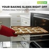 image:imageNutriChef 8Pack Nonstick XL Cookie Sheets for Baking  22 x 16 Extra Large Carbon Steel Oven Baking Trays  Non Stick Coating Stackable Baking Pans2 Piece