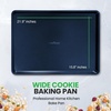 image:imageNutriChef Extra Large Nonstick Cookie Sheet for Baking 22 Inch x 16 Inch Premium Carbon Steel Baking Tray for Oven Baking Sheet for Cookies Jelly Rolls amp Pastries  Blue Diamond NCLG1BDBlue Diamond