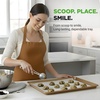 image:imageNutriChef Extra Large Nonstick Cookie Sheet for Baking 22 Inch x 16 Inch Premium Carbon Steel Baking Tray for Oven Baking Sheet for Cookies Jelly Rolls amp Pastries  Blue Diamond NCLG1BDGold