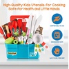 image:imageNutriChef Kids Kitchen Playset Complete Kitchen Set for Kids with Apron Utensils Recipe Cards Toddler Cookbook Toolbox amp More Perfect Interactive Cooking Gift for Young Chefs and BeginnersAssorted