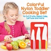 image:imageNutriChef Kids Kitchen Playset Complete Kitchen Set for Kids with Apron Utensils Recipe Cards Toddler Cookbook Toolbox amp More Perfect Interactive Cooking Gift for Young Chefs and BeginnersTurquoise