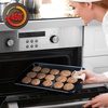image:imageNutriChef Nonstick XL Cookie Sheet Baking Pan  22 x 16  Durable Carbon Steel PFOA Free Dishwasher Safe Perfect for Cookies Cakes Lasagna and More  6 PACKBlue