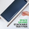image:imageNutriChef Nonstick XL Cookie Sheet Baking Pan  22 x 16  Durable Carbon Steel PFOA Free Dishwasher Safe Perfect for Cookies Cakes Lasagna and More  6 PACKBlue