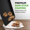 image:imageNutriChef Nonstick XL Cookie Sheet Baking Pan  22 x 16  Durable Carbon Steel PFOA Free Dishwasher Safe Perfect for Cookies Cakes Lasagna and More  6 PACKBlack