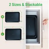 image:imageNutriChef Nonstick XL Cookie Sheet Baking Pan  22 x 16  Durable Carbon Steel PFOA Free Dishwasher Safe Perfect for Cookies Cakes Lasagna and More  6 PACKBlue