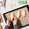 image:imageNutriChef Nonstick XL Cookie Sheet Baking Pan  22 x 16  Durable Carbon Steel PFOA Free Dishwasher Safe Perfect for Cookies Cakes Lasagna and More  6 PACKBlack