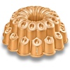 image:imageNutriChef French Wreath Fluted Cake Baking Pan Extra Thick NonStick Aluminum Baking Pan Even Baking and Browning Oven Safe PFOA Free Perfect for Cakes Bread and More 94 x 94 x 39Marquise