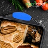 image:imageNutriChef 6 pcs Blue Silicone Handles Anti Slip Flexible Design for Nonstick Carbon Steel Bakeware Pans Dishwasher Safe Protects Hands from Hot Cast Iron Handle or Microwave Dish