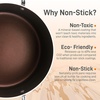 image:imageNutriChef Dutch Oven Pot with Lid  NonStick HighQualified Kitchen Cookware with SeeThrough Tempered Glass Lids5 Quart Works with Models NCCW14SBLU amp NCCW20SBLUNCCW14SBLUDOPBrown