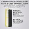 imageGerm Guardian FLT5000 True HEPA Genuine Air Purifier Replacement Filter C for GermGuardian AC5000E AC5250PT AC5300B AC5350B CDAP5500 and MoreFLT50004PK