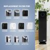 imageGerm Guardian FLT5000 True HEPA Genuine Air Purifier Replacement Filter C for GermGuardian AC5000E AC5250PT AC5300B AC5350B CDAP5500 and MoreFLT5000SM