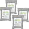 imagePureGuardian CB200 Bamboo Charcoal Air Purifying Bag EcoFriendly Naturally Absorbs Odors Excess Moisture and Pollutants 200g GrayCB2004PK