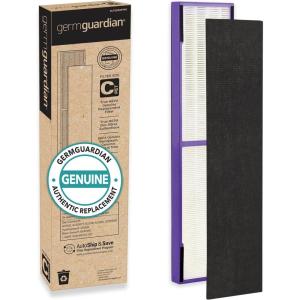 imageGerm Guardian FLT5250PT True HEPA Genuine Air Purifier Replacement Filter C with Pet Pure Treatment for GermGuardian AC5250PT AC5000E AC5300B AC5350W AC5350B CDAP5500 and More
