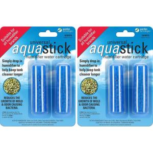 imagePureGuardian Aquastick Universal Genuine Guardian Technologies Antimicrobial Humidifier Treatment Ultrasonic ampamp Evaporative Fits All Brands Reduces Odors 2 Count One Pack of Two GGHS15Two 2Packs