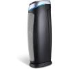 imageGermGuardian 5In1 HEPA Air Purifier for Home Large Rooms Up To 915 Sq Ft with HEPA Pet Air Filter UVC Light ampamp Odor Reduction AC5250PT 28quot Tower BlackAC5250PT
