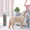 imageGermGuardian 5In1 HEPA Air Purifier for Home Large Rooms Up To 915 Sq Ft with HEPA Pet Air Filter UVC Light ampamp Odor Reduction AC5250PT 28quot Tower BlackAC5250PT