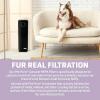 imageGermGuardian Air Purifier for Homes with Pets H13 Pet HEPA Filter Removes Pet Dander Dust Allergens Smoke Pollen Odors Mold UVC Light Helps Reduce Germs 22 Inch White AC4300WPTBlack
