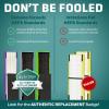 imageGermGuardian Filter B HEPA Pure Genuine Replacement Filter Removes 9997 of Pollutants for AC4825 AC4300 AC4900 AC4825DLX AC4850 CDAP4500 AP2200 4Pack BlackYellow FLT48254PKSmoke Clear