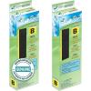 imageGermGuardian Filter B HEPA Pure Genuine Replacement Filter Removes 9997 of Pollutants for AC4825 AC4300 AC4900 AC4825DLX AC4850 CDAP4500 AP2200 4Pack BlackYellow FLT48254PKHEPA Pure