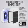 imageGermGuardian HEPA Air Purifier for Home Large Rooms up to 1760 Sq Ft with HEPA Air Filter ampamp UVC Light Zero Ozone Verified AC5900WCA White