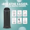 imagePureGuardian Ultrasonic Cool Mist Humidifier 100 Hrs Run Time 15 Gallon Tank 440 Sq Ft Coverage Medium Rooms Quiet Filter Free Essential Oil Tray White H3200WARBlack