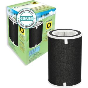 imageGermGuardian Filter O HEPA Pure Genuine Air Purifier Replacement Filter Removes 9997 of Pollutants for GermGuardian Air Purifier AC5109W Black FLT5100HEPA filter replacement