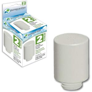 imagePureGuardian FLTDC20 Humidifier Demineralization Filter Cartridge 2 700 Hrs Run Time Prevents Release of Minerals Into Air Fights White Dust Easy Application to PureGuardian Humidifier