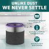 imageGermGuardian Filter V Smoke Clear HEPA Genuine Air Purifier Replacement Filter Removes 9997 of Pollutants Smoke Toxins and Odors for AC3000 AC3050 AP3151 and AC151 BlackGray FLT151SMFLT151PT