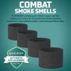 imageGermGuardian Filter V Smoke Clear HEPA Genuine Air Purifier Replacement Filter Removes 9997 of Pollutants Smoke Toxins and Odors for AC3000 AC3050 AP3151 and AC151 BlackGray FLT151SMFLT151SM